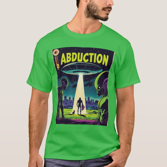 Camiseta Historietas de secuestro: Una aventura retro de ci (Anverso)