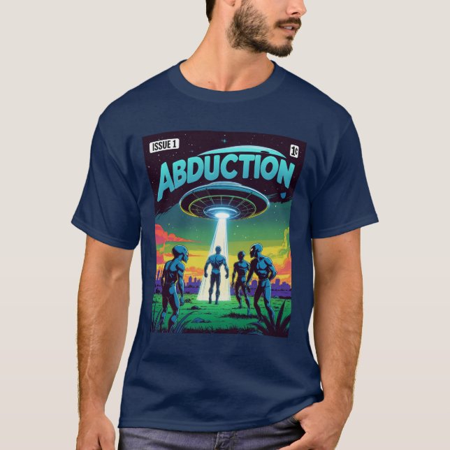 Camiseta Historietas de secuestro: Una aventura retro de ci (Anverso)