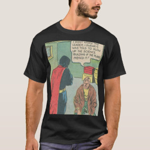 Camiseta Historietas de superhéroes de época de los años 50