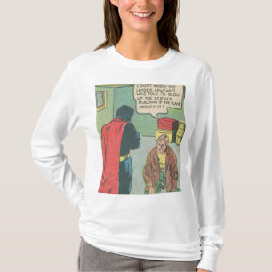 Camiseta Historietas de superhéroes de época de los años 50