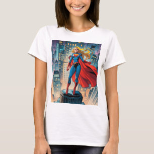 Camiseta Historietas estadounidenses, historietas retro-est