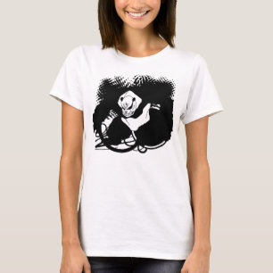 Camiseta Historietas japonesas inumaki de la música ventila