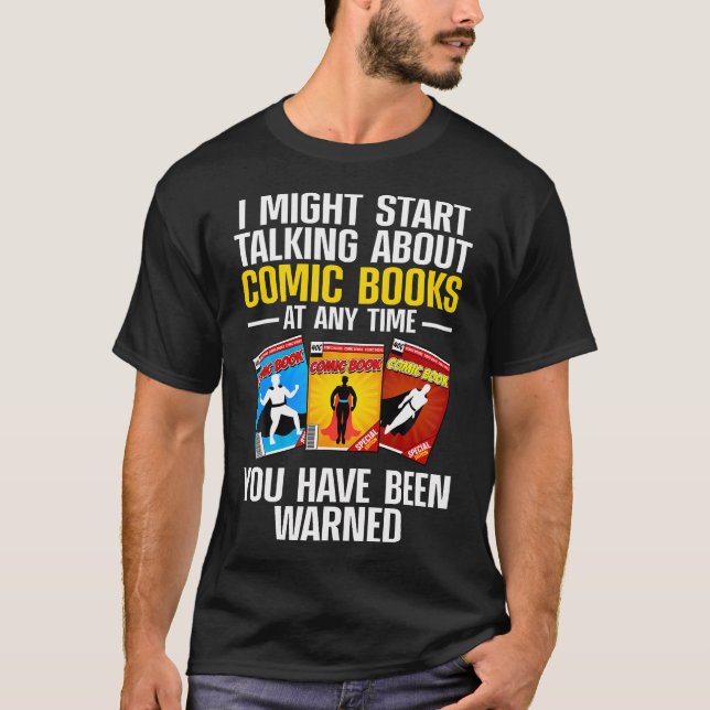 Camiseta Historietas Libros Arte Para Hombres Coleccionador (Anverso)
