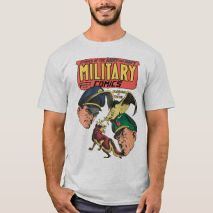 Camiseta Historietas militares #16 Arte de portada