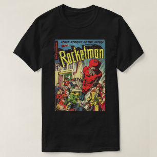 Camiseta Historietas retro - Rocketman