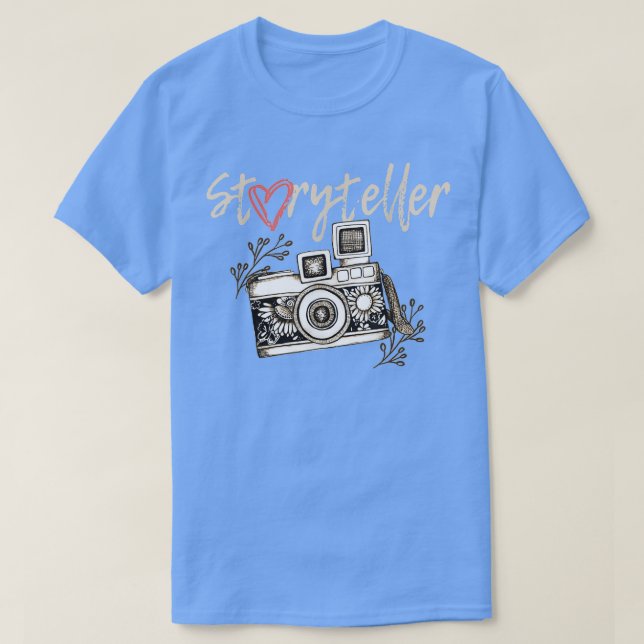 Camiseta Historietista fotógrafo fotográfico Guay A (Diseño del anverso)