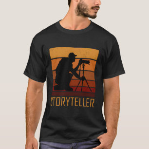 Camiseta Historietista Vintage Photographer Camer