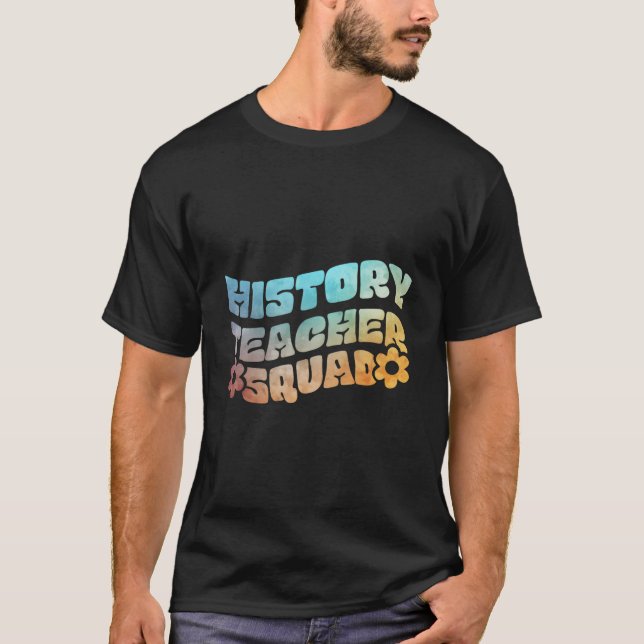 Camiseta History Teacher Social Studies (Anverso)