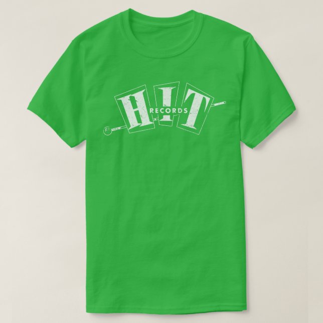 Camiseta Hit Records (Diseño del anverso)