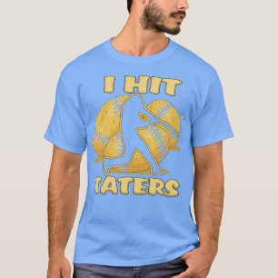 Camiseta HIT TATERS Baseball Softball Home Run Dinger Fun