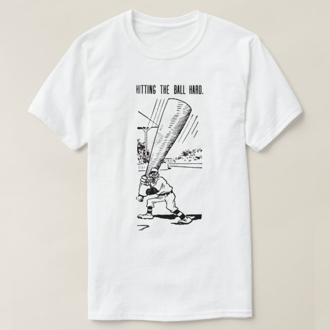 Camiseta Hitting The Ball Hard T-Shirt (Diseño del anverso)