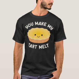 Camiseta Hizo Que Mi Melt De Tart Cute Kawaii Egg Tart