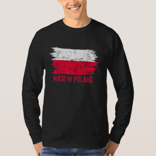 Camiseta Hizo Que Polonia Marcara La Bandera Polaca Orgullo