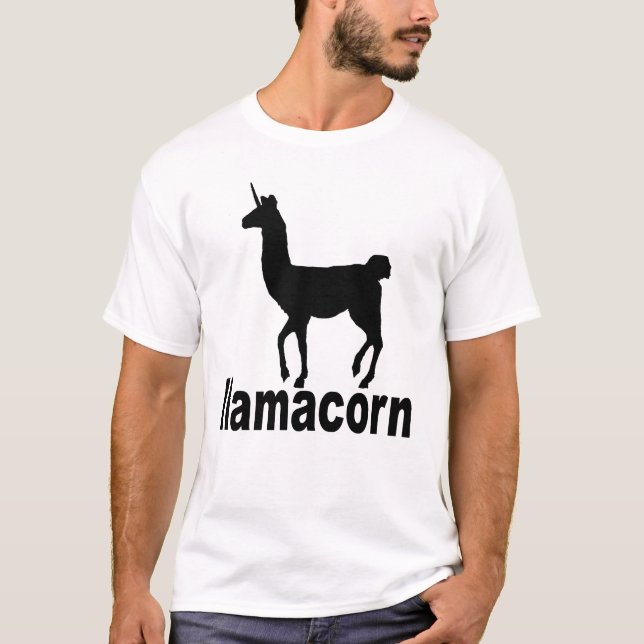 camiseta HK del llamacorn (Anverso)