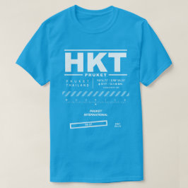 Camiseta HKT del Aeropuerto Internacional de Phuke