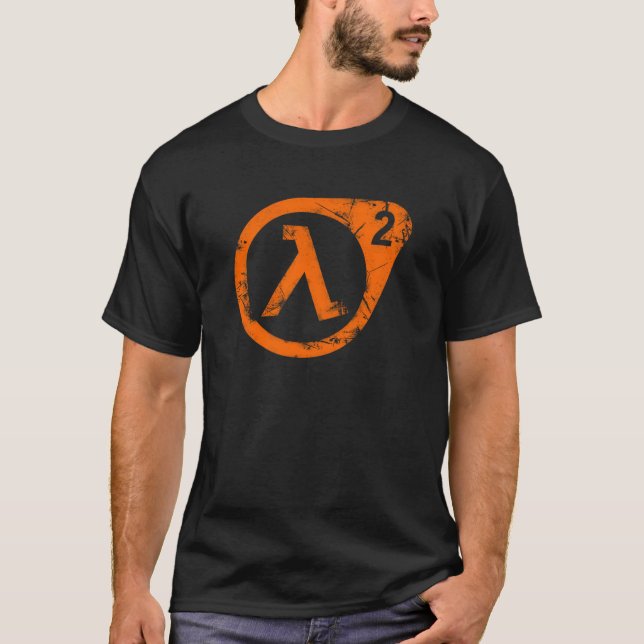 Camiseta HL2 Naranja Classic (Anverso)