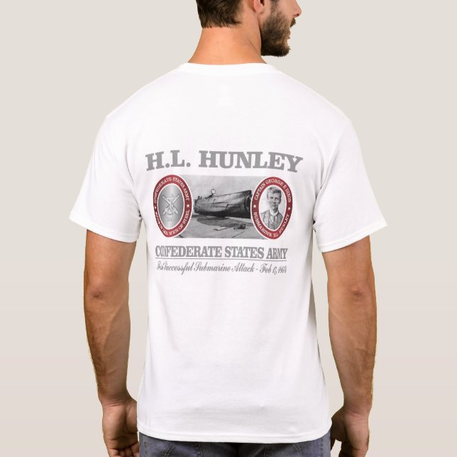 Camiseta HL Hunley (CSA) (Reverso)