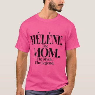 Camiseta Hlnehe Momhe Mito Leyenda Hlne Nombre Divertido Fr