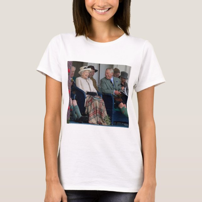 Camiseta HM Queen Elizabeth II and HRH Prince Charles 2014 (Anverso)