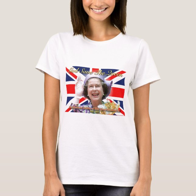 Camiseta HM Queen Elizabeth II Diamond Jubilee (Anverso)