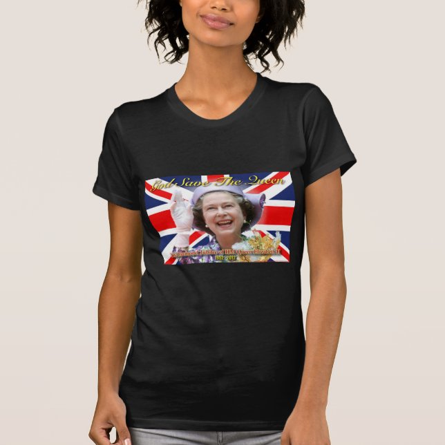 Camiseta HM Queen Elizabeth II Diamond Jubilee (Anverso)