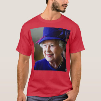 Camiseta HM Queen Elizabeth II London Profesional Photo HD