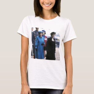 Camiseta HM Queen Elizabeth II-Margaret Thatcher