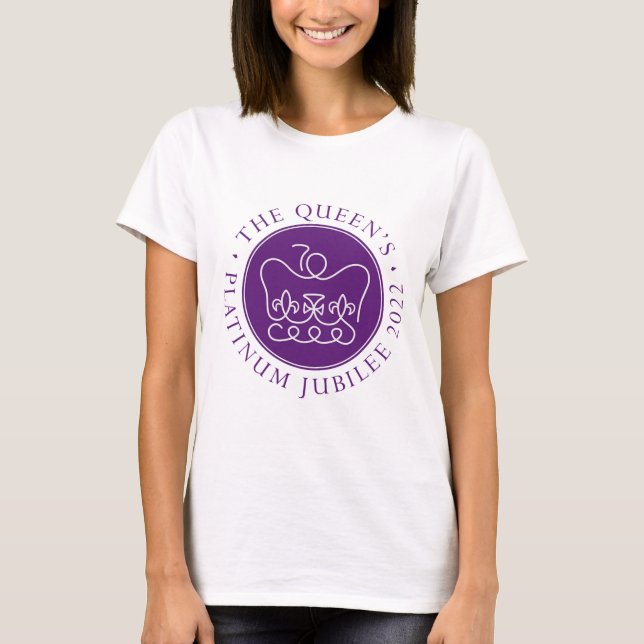 Camiseta HM Queen Platinum Jubilee T-Shirt (Anverso)