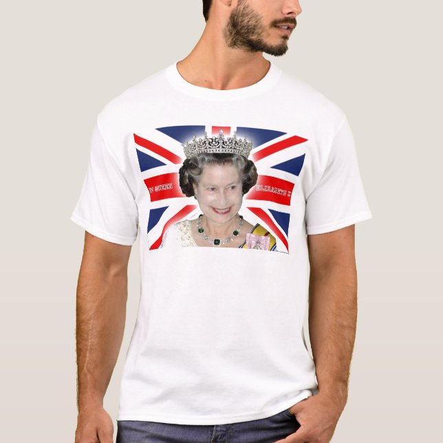 Camiseta HM reina Elizabeth II - favorable foto (Anverso)