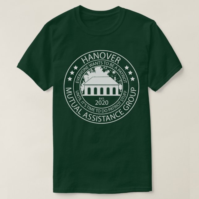 Camiseta HMAG Blanco frontal y posterior (Diseño del anverso)