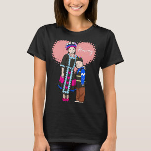 Camiseta Hmong Miao Hmoob Chica Brothers Boy Hersters Princ