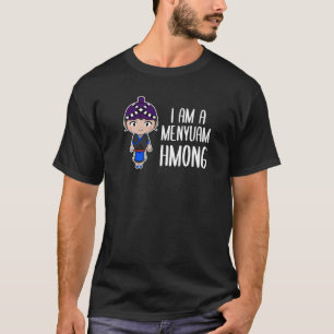 Camiseta Hmong Miao Orgullosa Mujer Chica Tradicional Hmoob