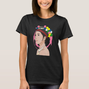 Camiseta Hmong Miao Orgullosa Mujer Chica Tradicional Hmoob