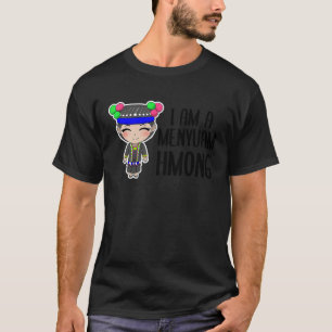 Camiseta Hmong Miao Orgullosa Mujer Chica Tradicional Hmoob