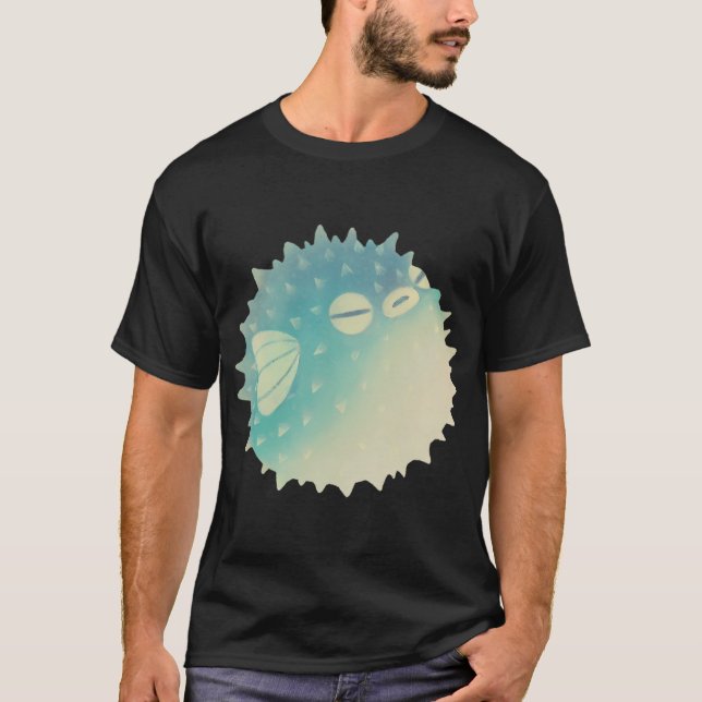 Camiseta Hmph - Pez globo (Anverso)
