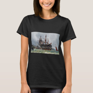 Camiseta HMS Implacable un barco de tercera clase de 74 cañ