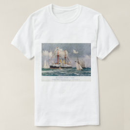 Camiseta HMS inflexible ironclad Battleship 1876
