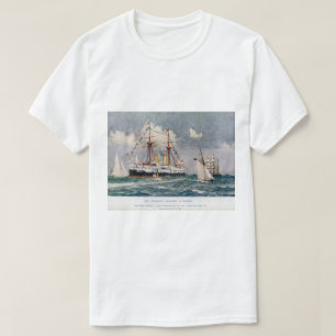Camiseta HMS inflexible ironclad Battleship 1876