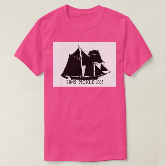 Camiseta HMS Pickle bw (Diseño del anverso)