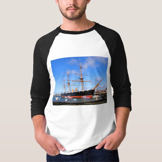 Camiseta HMS Warrior (Anverso)