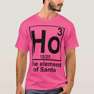 Camiseta Ho3 El elemento de Santa