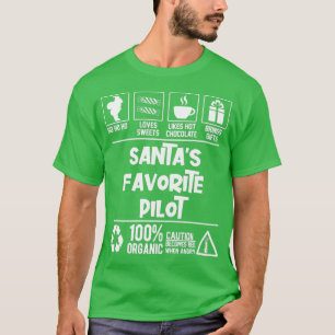 Camiseta HO de los Navidades del piloto favorito del Santas