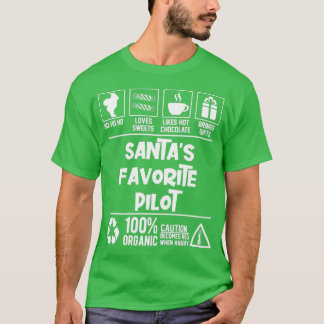 Camiseta HO de los Navidades del piloto favorito del Santas