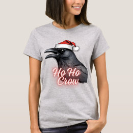 Camiseta Ho Ho Crow Navidades T-Shirt