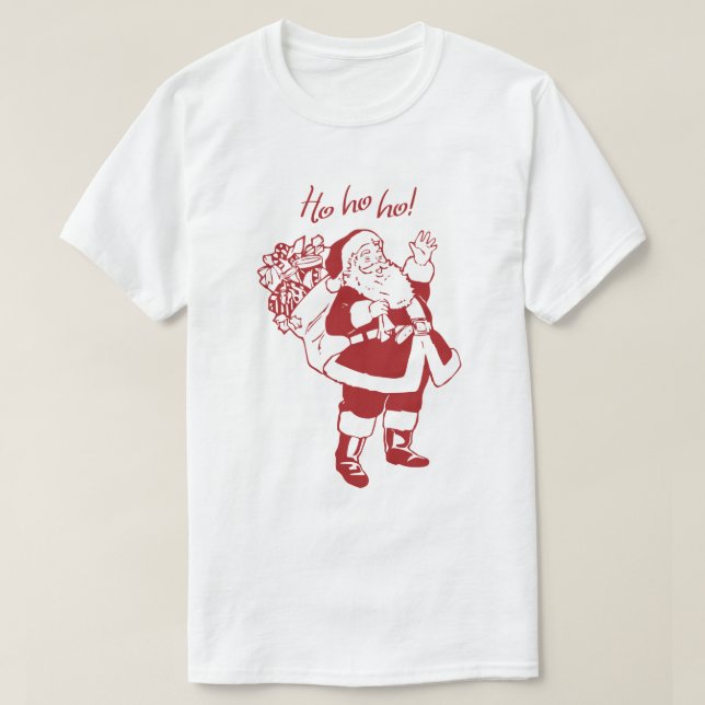 Camiseta ¡Ho! ¡Ho! ¡Ho! (Diseño del anverso)