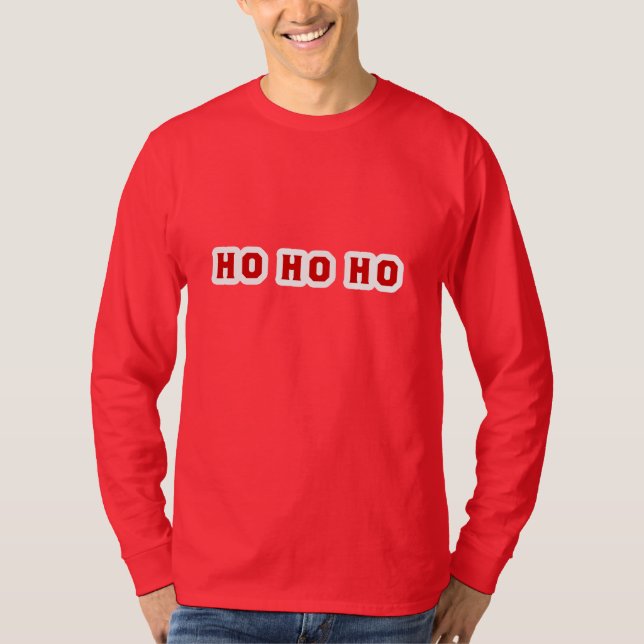 CAMISETA HO HO HO (Anverso)