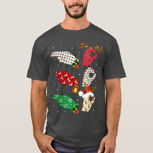 Camiseta Ho Ho Ho ASL Sign Language Matching Family Pajamas