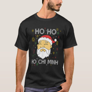 Camiseta Ho Ho Ho Chi Minh Papá Noel vietnamita asiático Ch