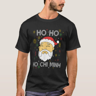 Camiseta Ho Ho Ho Chi Minh Papá Noel vietnamita asiático Ch