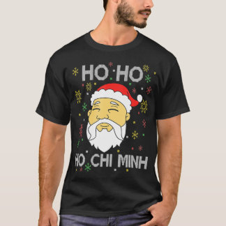 Camiseta Ho Ho Ho Chi Minh Papá Noel vietnamita asiático Ch